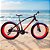 FAT BIKE ARO 26 VIZU X-TREME AÇO 21V SUSPENSÃO - Imagem 2
