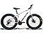 FAT BIKE ARO 26 VIZU X-TREME BRANCO SHIMANO 21V SUSPENSÃO - Imagem 1