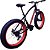 FAT BIKE ARO 26 VIZU X-TREME AÇO 21V SUSPENSÃO - Imagem 2