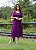 Vestido Midi Plissado Tule Roxo - Imagem 3
