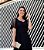 Vestido Midi Plissado Tule Preto - Imagem 2