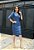Vestido Tubinho Paetê Azul - Imagem 3