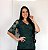 Vestido Tubinho Verde com Bordado - Imagem 4