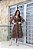 Vestido Midi Plissado Animal Print - Imagem 4