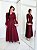 Vestido Longo Festa Vinho - Imagem 3