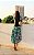 Vestido Mullet Tule Verde Floral - Imagem 2