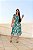 Vestido Mullet Tule Verde Floral - Imagem 3