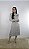 Vestido Plissado Malha Tweed Xadrez - Imagem 3