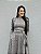 Vestido Midi Xadrez Jacquard - Imagem 1
