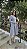 Vestido Malha Tweed Branco e Azul Marinho - Imagem 2