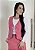 Colete Suede Rosa Chiclete - Imagem 1