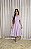 Vestido Midi Lavanda Risca de Giz - Imagem 4