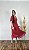 Vestido Maxi Midi Vermelho Tule - Imagem 1