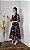 Vestido Maxi Midi Tule Flores Vermelhas - Imagem 1