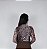 Blusa Tule Animal Print Marrom - Imagem 3