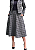 Saia Midi Xadrez Elegance - Imagem 3