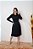 Vestido Plissado Preto - Imagem 3