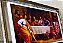 QUADRO SANTA CEIA COM PASTILHAS DE ESPELHO - Imagem 2