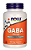 GABA, NOW Foods, 750 mg, 100 Cápsulas Vegetais - Imagem 1