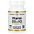 Vitamina D3 1,000UI + K2 mk7 40mcg, California Gold Nutrition, 60 Cápsulas Veganas - Imagem 1