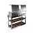 Parrilla Twin / Inox 304 Polido / Profissional - Imagem 6