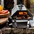 Mini Forno de Pizza — A Lenha — Preto com Inox — Portátil - Imagem 6