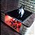 Chapa Vitrocerâmica 75 x 45 cm / Com Furo / Saída da Chaminé na Chapa / Com Moldura Inox - Imagem 6