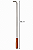 Atiçador Inox — 92cm — Churrasqueira e Fogão a Lenha — Cabo Madeira - Imagem 3