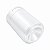 Barril 5 Litros — Com Tampa Simples — Mini Keg — Inox 304 — Passivado — Branco - Imagem 3