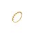 Anel Liso de Bolinhas em Ouro 18K Pops - Imagem 1