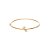 Bracelete Leaf em Ouro 18K e Topázios - Imagem 1