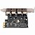 * PLACA PCI-EXPRESS USB'S 3.0 4 PORTAS KP-T102 KNUP BOX - Imagem 4
