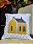 Capa de almofada patchwork Casa - Imagem 1