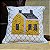Capa de almofada patchwork Casa - Imagem 2
