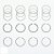 ANEL PISTAO FIAT FIRE 1.0 8V/16V, PALIO, SIENA  ASFI10A/STD - Imagem 1