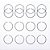 ANEL PISTAO GM 2.0/2.2 8V/16v - ASGM22A/0,50 - Imagem 1