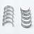 BRONZINA MANCAL FORD1.0/1.3 ENDURA/1.0/1.6 ZETEC BCFO10/0,25 - Imagem 1