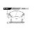 JOGO PASTILHA DE FREIO DIANTEIRA HONDA CIVIC EX/LX - PD/404 - Imagem 2