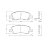 JOGO PASTILHA DE FREIO DIANTEIRA HYUNDAI HB20 1.0 - PD/2224 - Imagem 2