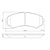 JOGO PASTILHA DE FREIO DIANTEIRA PAJERO HPE FULL 3.8 24V - Imagem 2