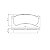 JOGO PASTILHA DE FREIO DIANTEIRA RENAULT KWID 1.0 - PD/1534 - Imagem 2