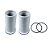 KIT BUCHAS EIXO TRASEIRO (ELIMINA ROLAMENTO) 206 99/10, 207 - Imagem 1