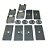 KIT CALCOS FEIXE DE MOLAS CHEVROLET S10, BLAZER 96/... - Imagem 1
