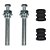 KIT PINO GUIA DA PINCA FREIO DIANTEIRA 71MM RANGER 98/... - Imagem 1