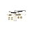 KIT REPARO MOLAS SAPATA FREIO TRASEIRO (1 RODA) 34MM GOL - Imagem 1