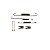 KIT REPARO MOLAS SAPATA FREIO TRASEIRO (1 RODA) 40MM HILUX - Imagem 1