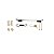KIT REPARO MOLAS SAPATA FREIO TRASEIRO DIR (1 RODA) 32MM - Imagem 1