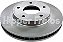 PAR DISCO DE FREIO DIANTEIRO CHEVROLET BLAZER, S10 - HF21A - Imagem 1