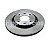 PAR DISCO DE FREIO DIANTEIRO CITROEN C4 2.0 16V 2007/2014 - Imagem 1