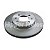 PAR DISCO DE FREIO DIANTEIRO HONDA CIVIC 1.7 01/06, FIT 1.4 - Imagem 1